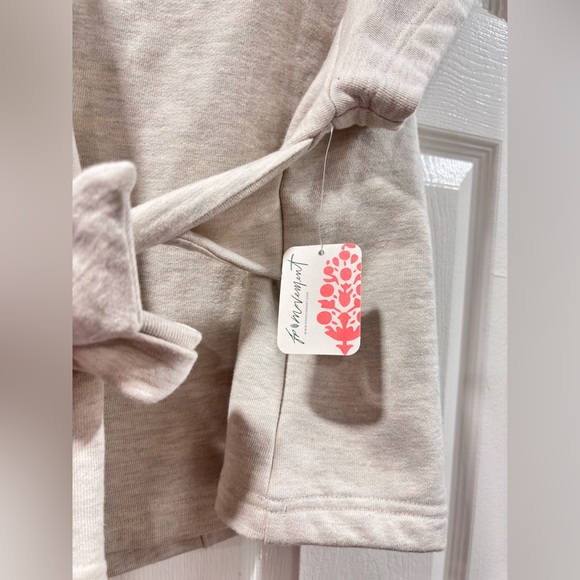 Oatmeal Heather FREE PEOPLE shirt - Picture 5 of 10